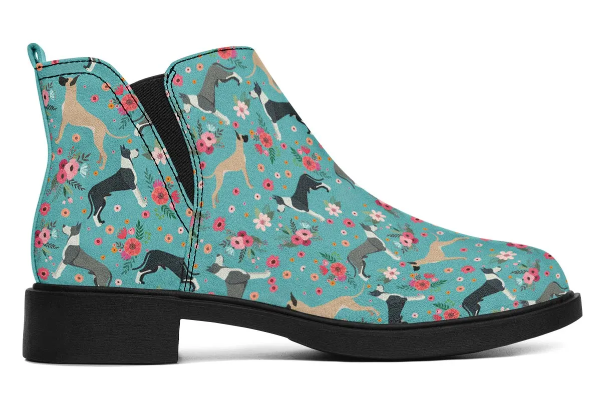 Great Dane Flower Neat Vibe Boots