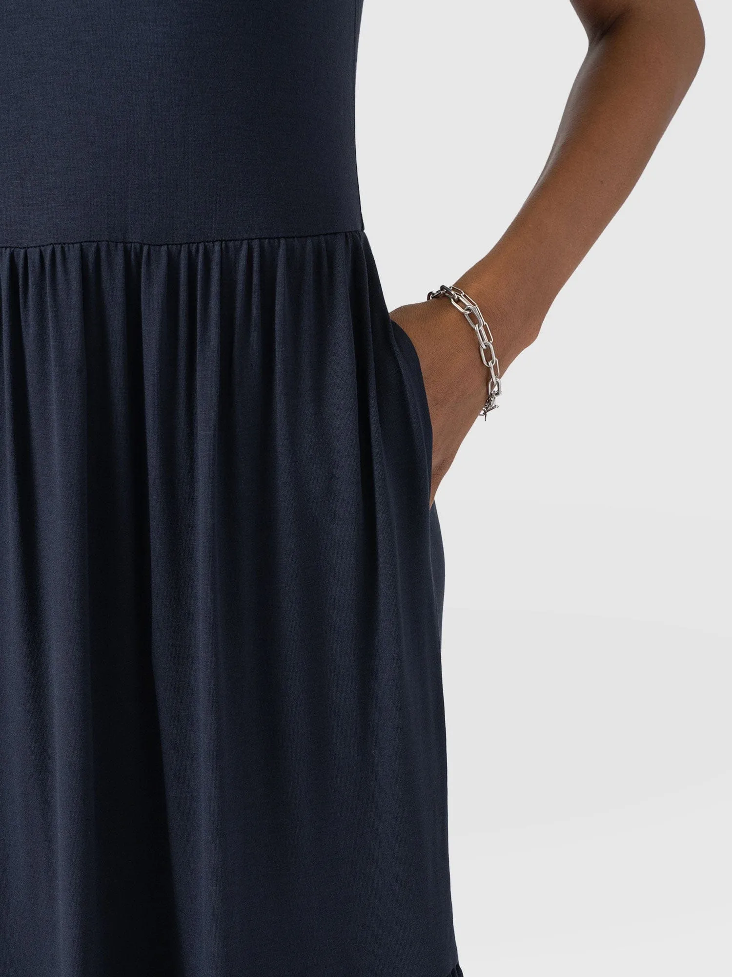 Greenwich Dress - Navy