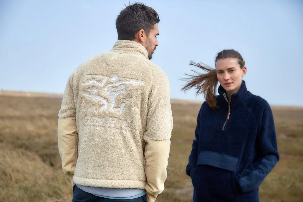 Gun Hill Luxury Tidal Fleece Navy Sand