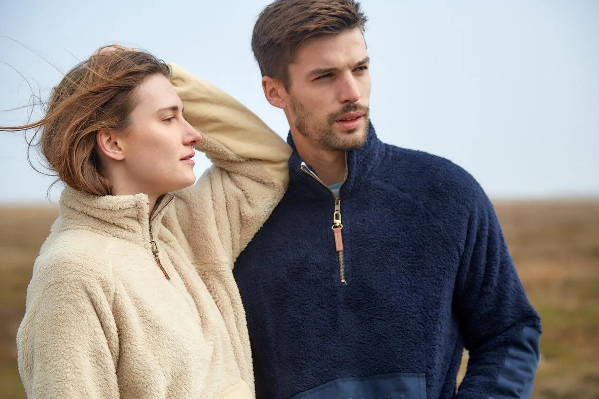 Gun Hill Luxury Tidal Fleece Navy Sand
