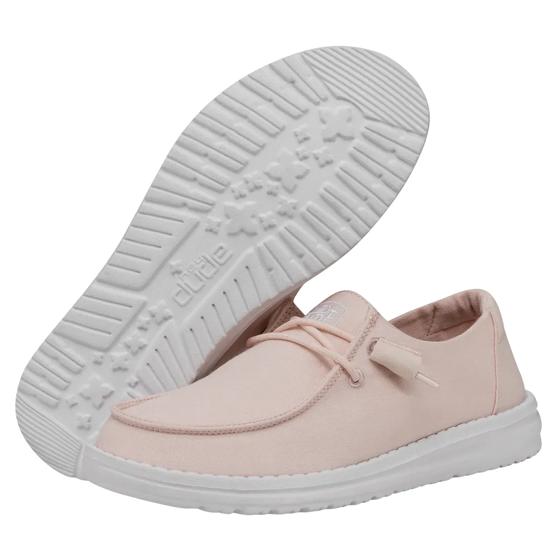 Hey Dude Wendy Slub Canvas Pink