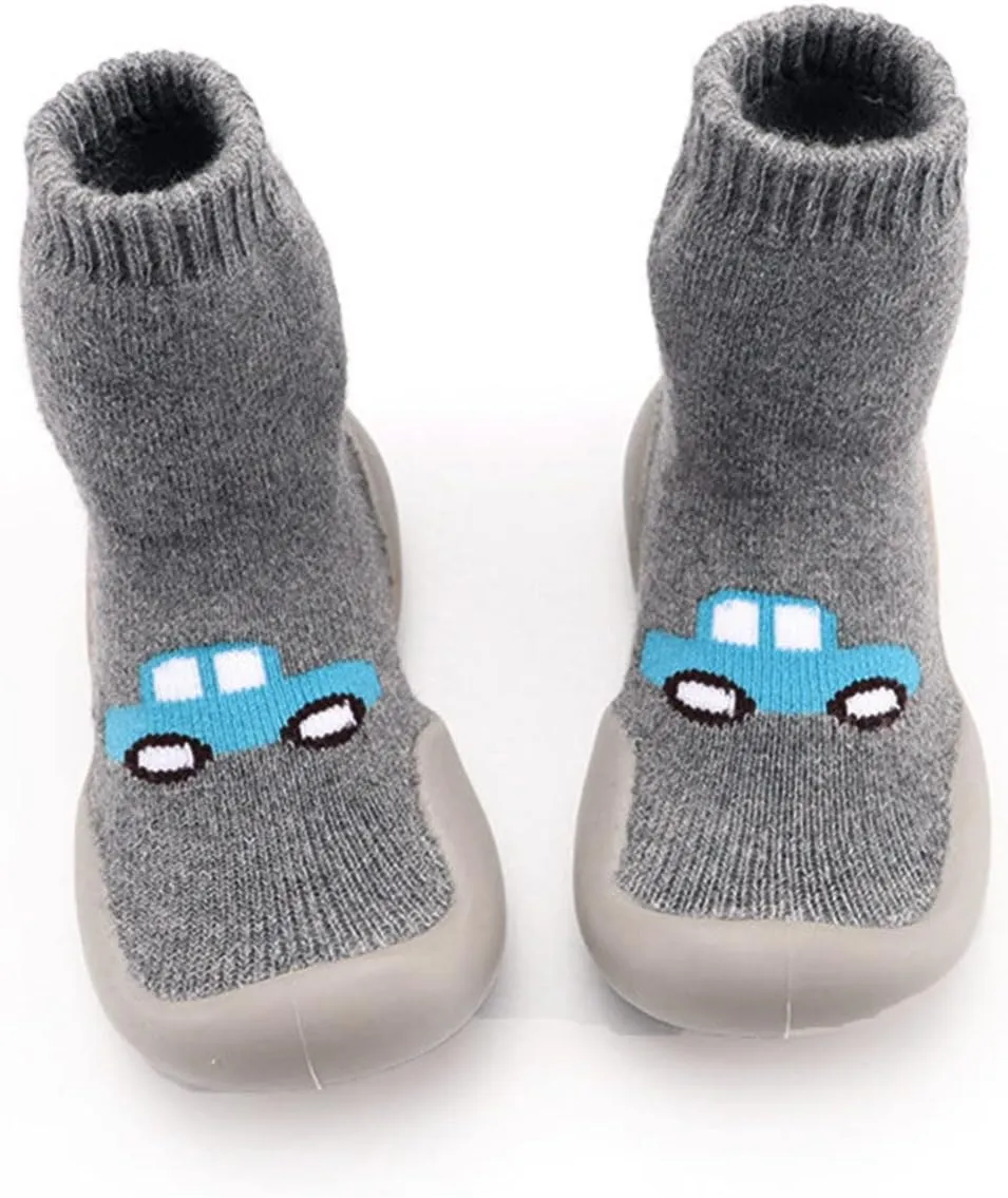Infant Shoes,Casual Socks Toddler Baby Soft First Indoor Cartoon Elastic Shoes Infant Walkers Baby Shoes Work Shoes