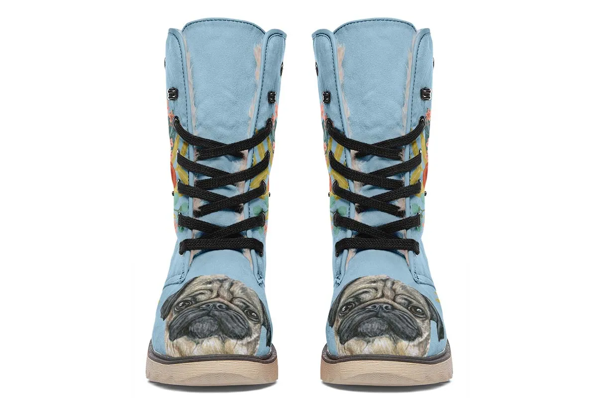 Joyful Pug Polar Vibe Boots