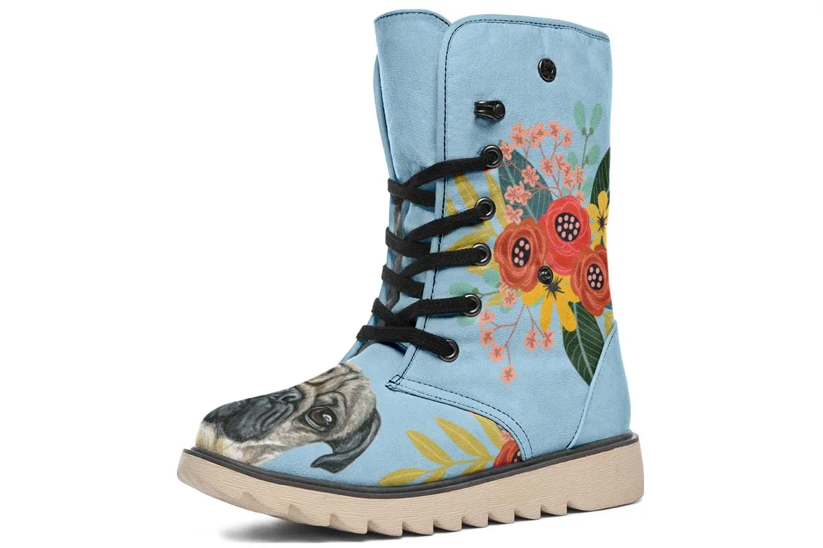 Joyful Pug Polar Vibe Boots