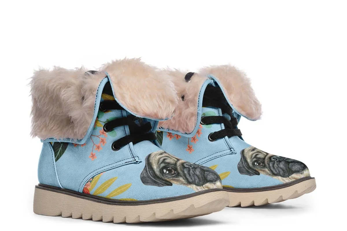 Joyful Pug Polar Vibe Boots
