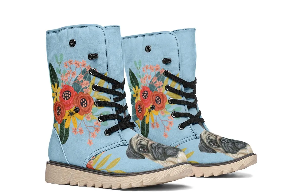 Joyful Pug Polar Vibe Boots