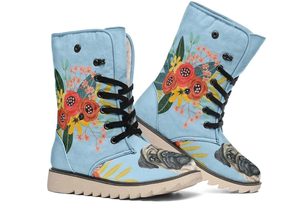Joyful Pug Polar Vibe Boots