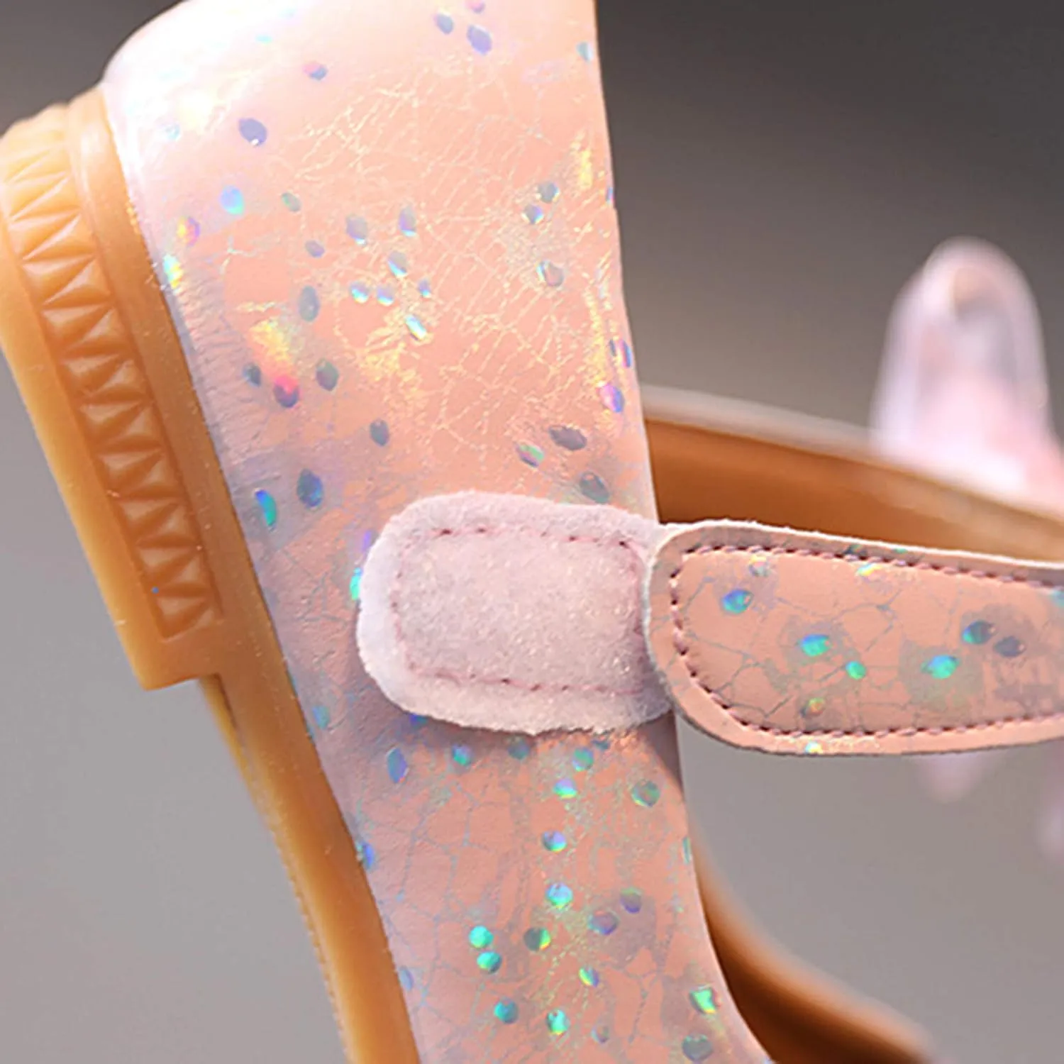 Kids Baby Children Shoes Princess Single Butterfly-Knot Girls Baby Shoes