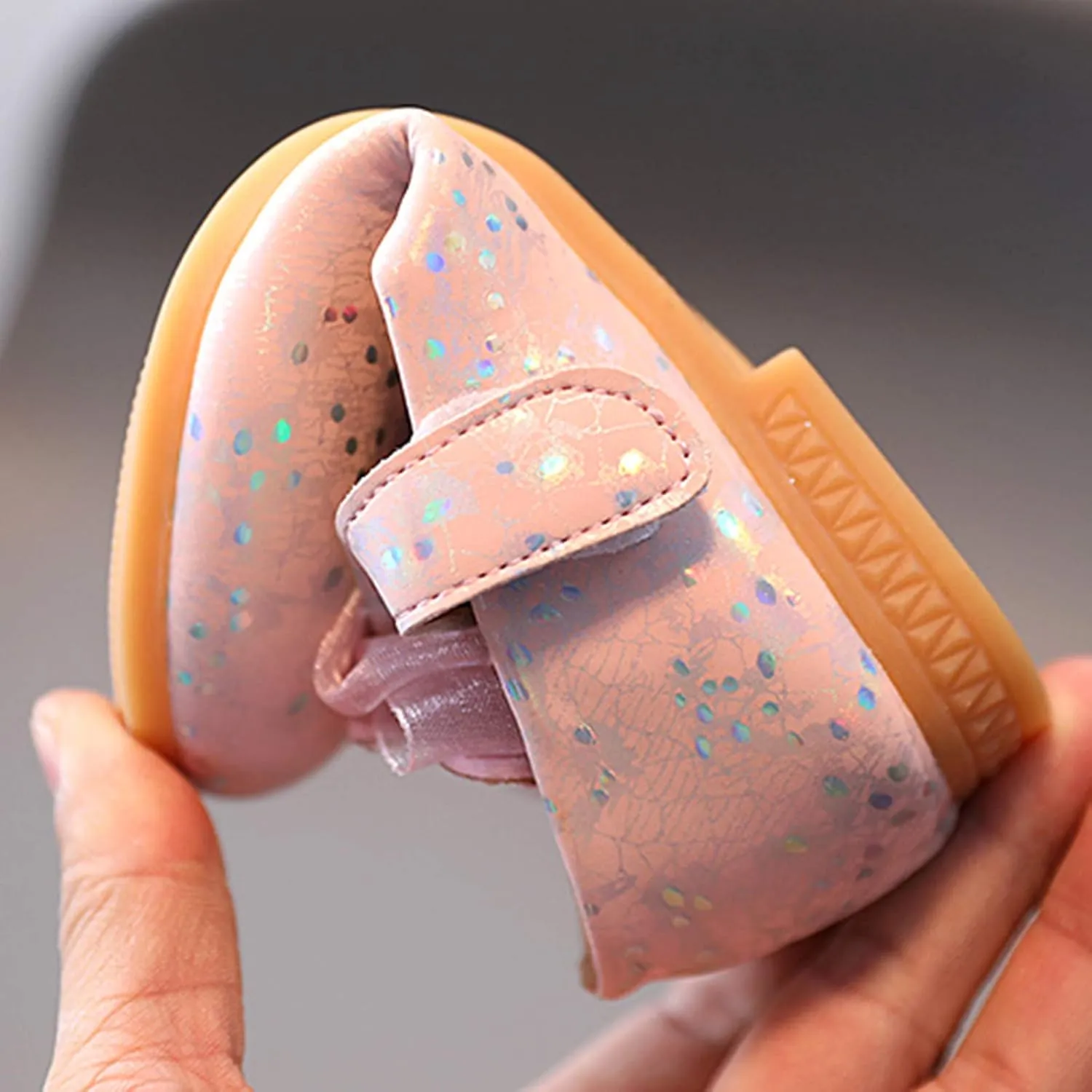 Kids Baby Children Shoes Princess Single Butterfly-Knot Girls Baby Shoes