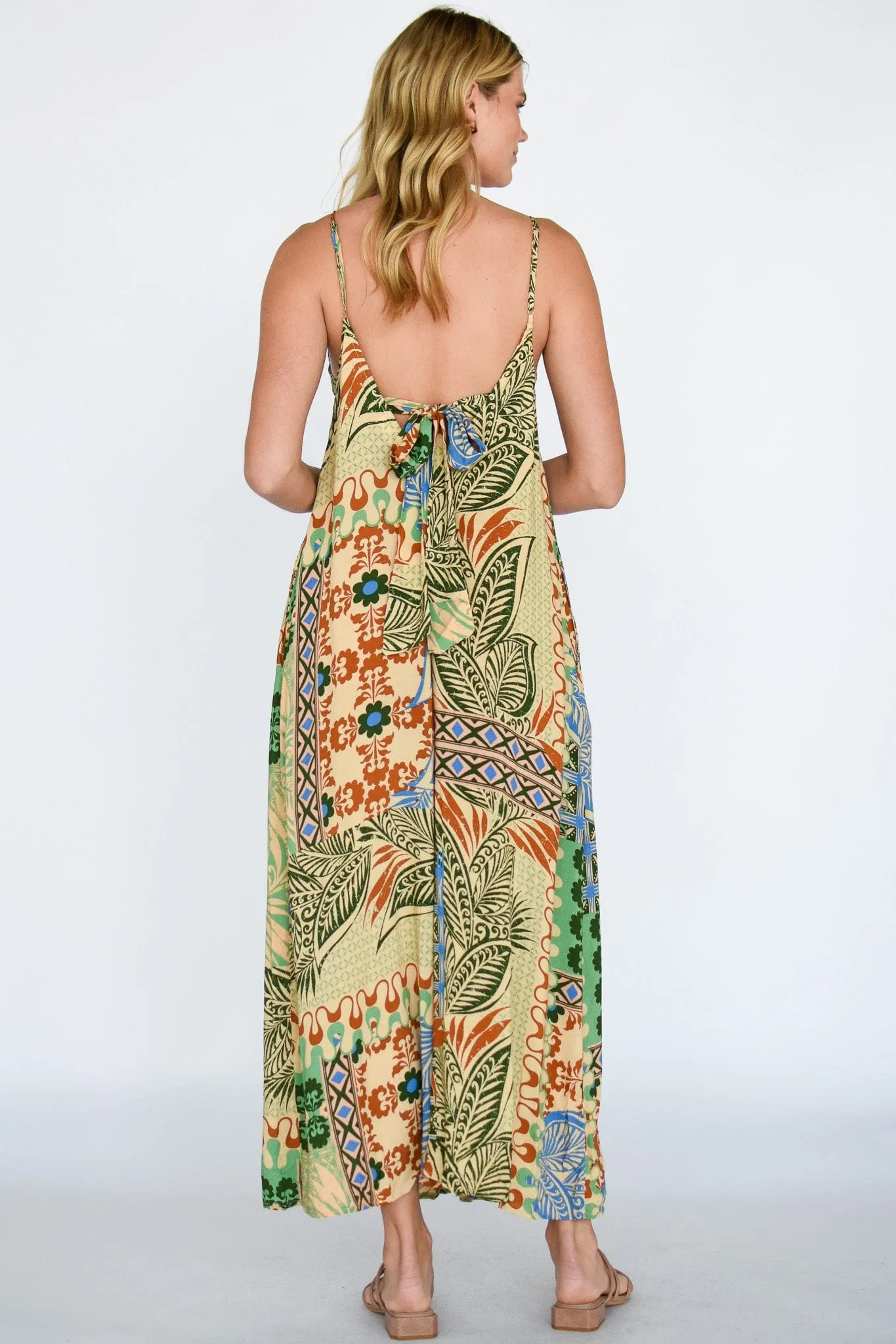 Lisbon Abstract Jumpsuit