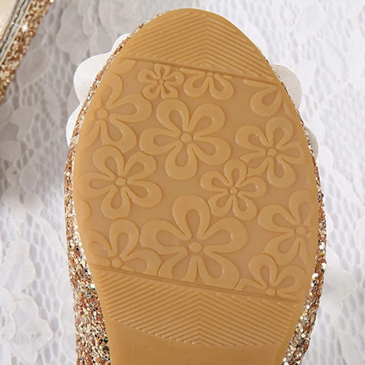 Little Girls Glitter Bowknot Dress Shoes Kids Mary Jane Low Heels Pary Wedding Girls Sandals Toddler Size 8
