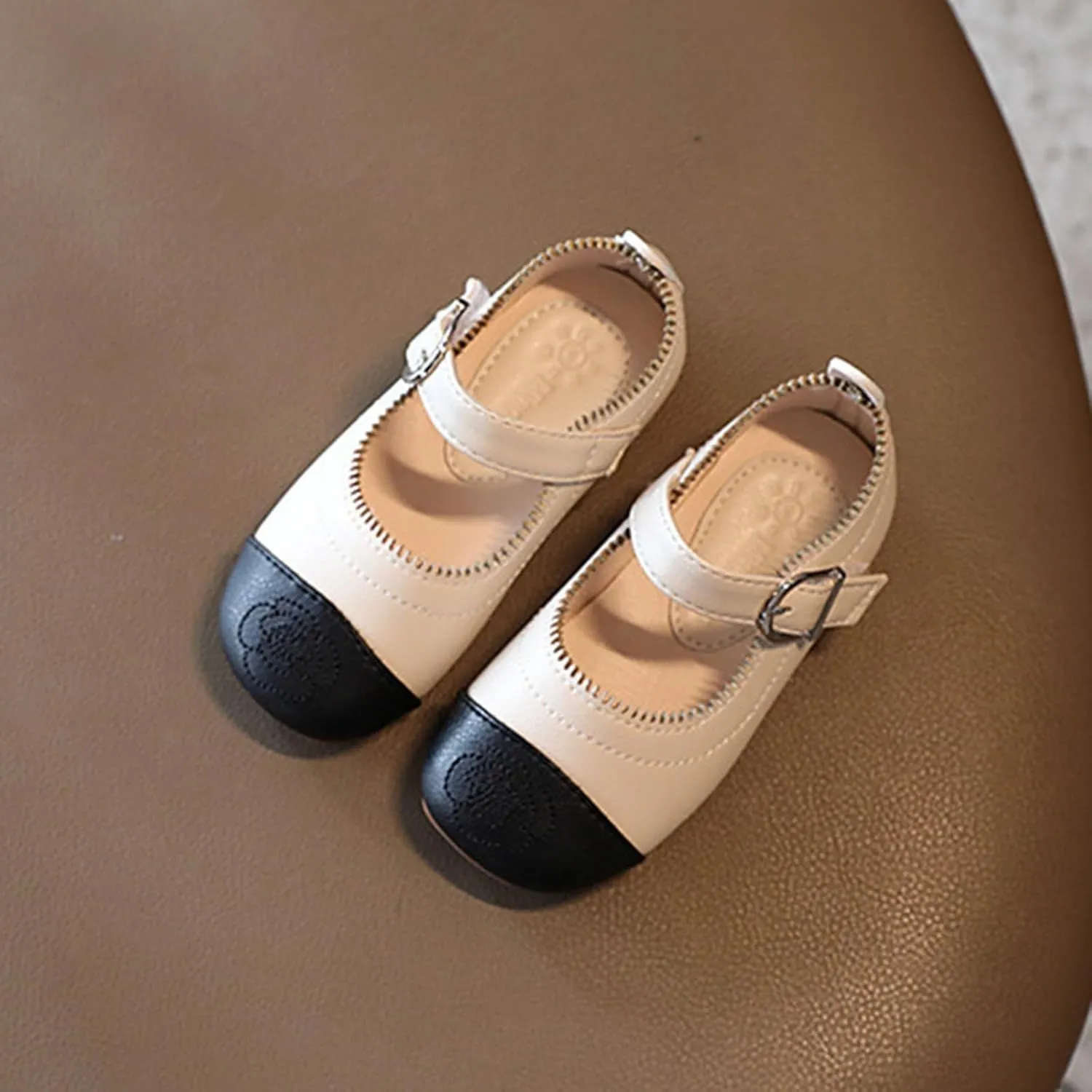 Little Toddler Girls Dress Shoes Ballerina Ballet Flat Kids Mary Jane for Wedding Part Kids School Shoes