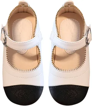 Little Toddler Girls Dress Shoes Ballerina Ballet Flat Kids Mary Jane for Wedding Part Kids School Shoes