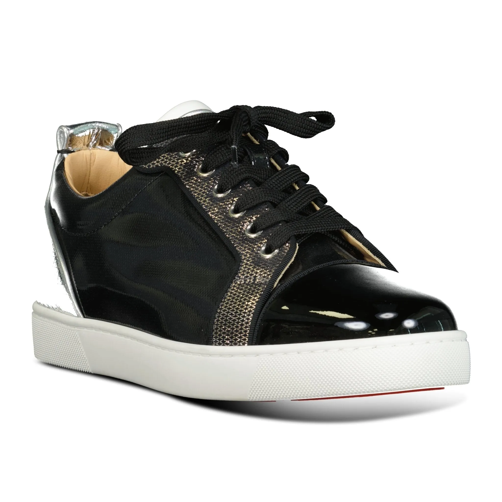 Louis Junior Orlato Flat Black & Silver