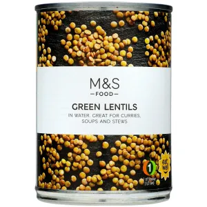 M&S Food Green Lentils in Water 400g