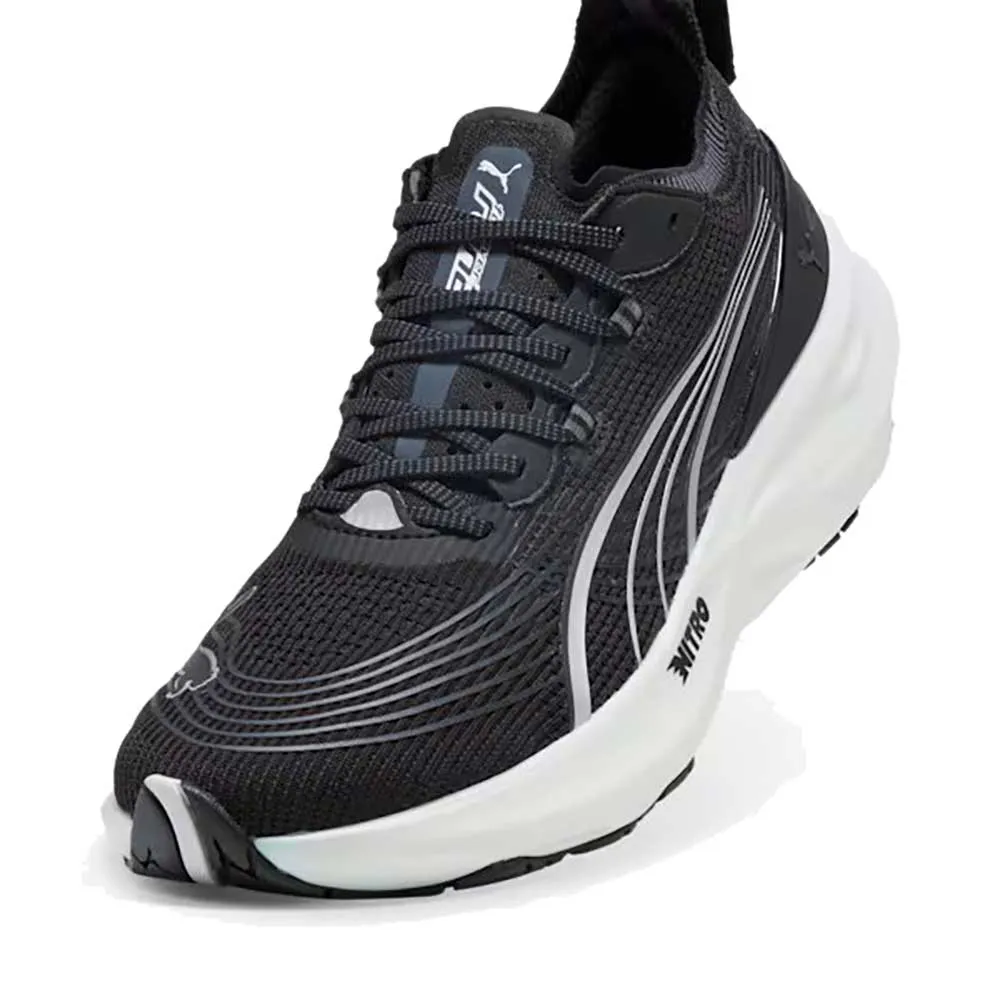 Men's Foreverrun Nitro 2 Running Shoe - Puma Black/Puma White - Regular (D)