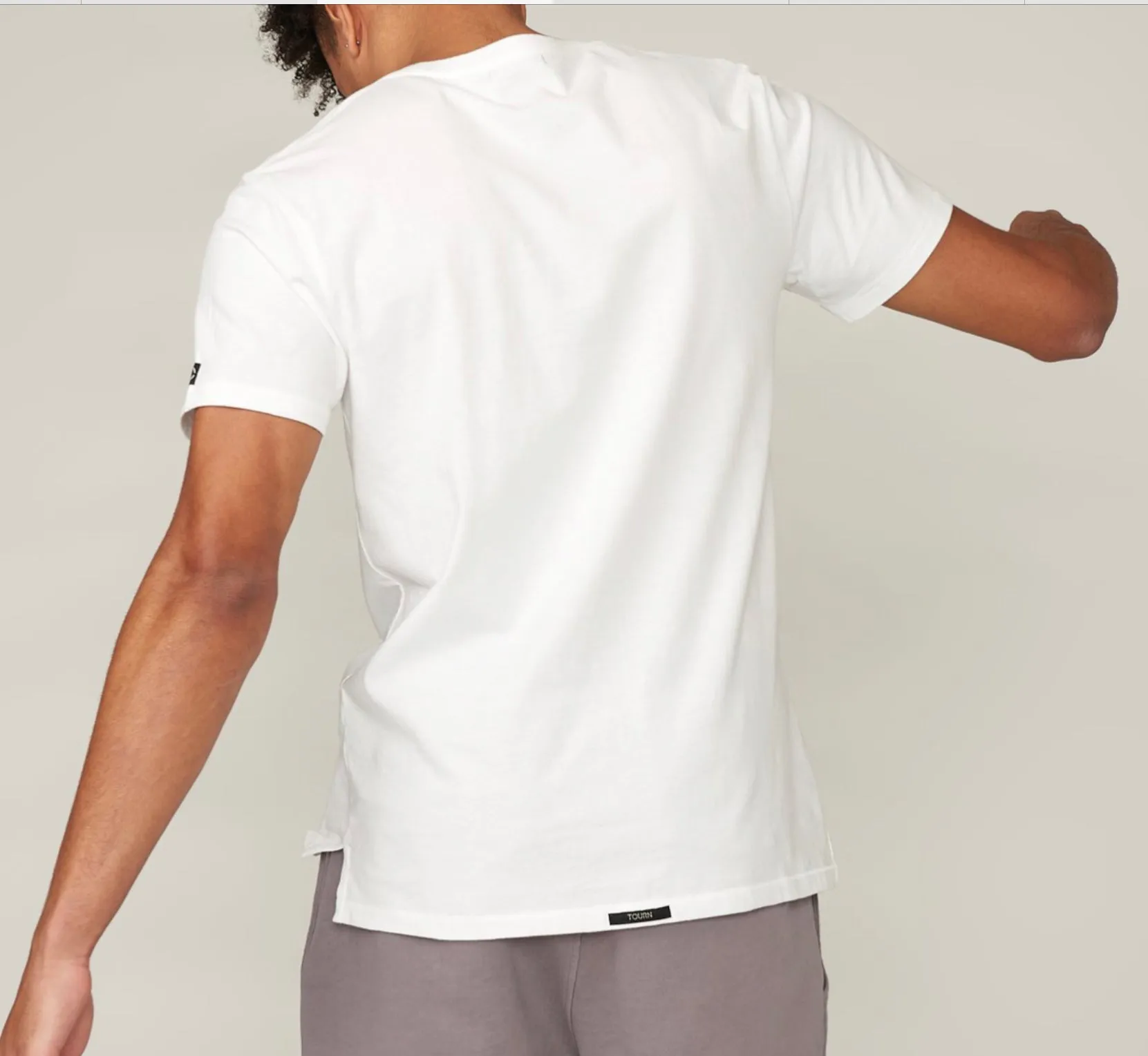 MENS TOURN JAGGER WHITE TOP