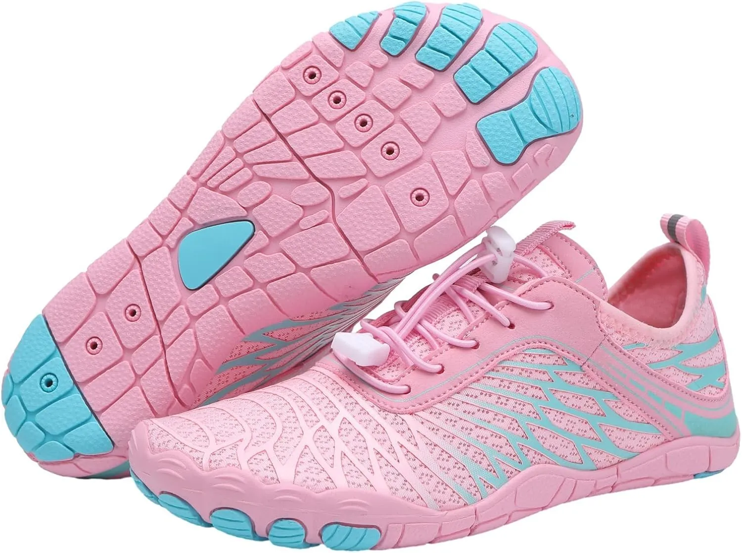 Mens Womens Water Sport Shoes Hiking Footwear Pro Barefoot Shoes Lightweight Quick Drying Aqua Shoe Outdoor Athletic Sport Sneakers Kayaking Boating Hiking Surfing Walking
