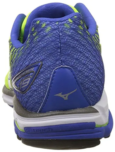 Mizuno Men's Wave Rider 19 2E Yellow Running Shoes - 6 UK/India (39 EU)(J1GC160490)