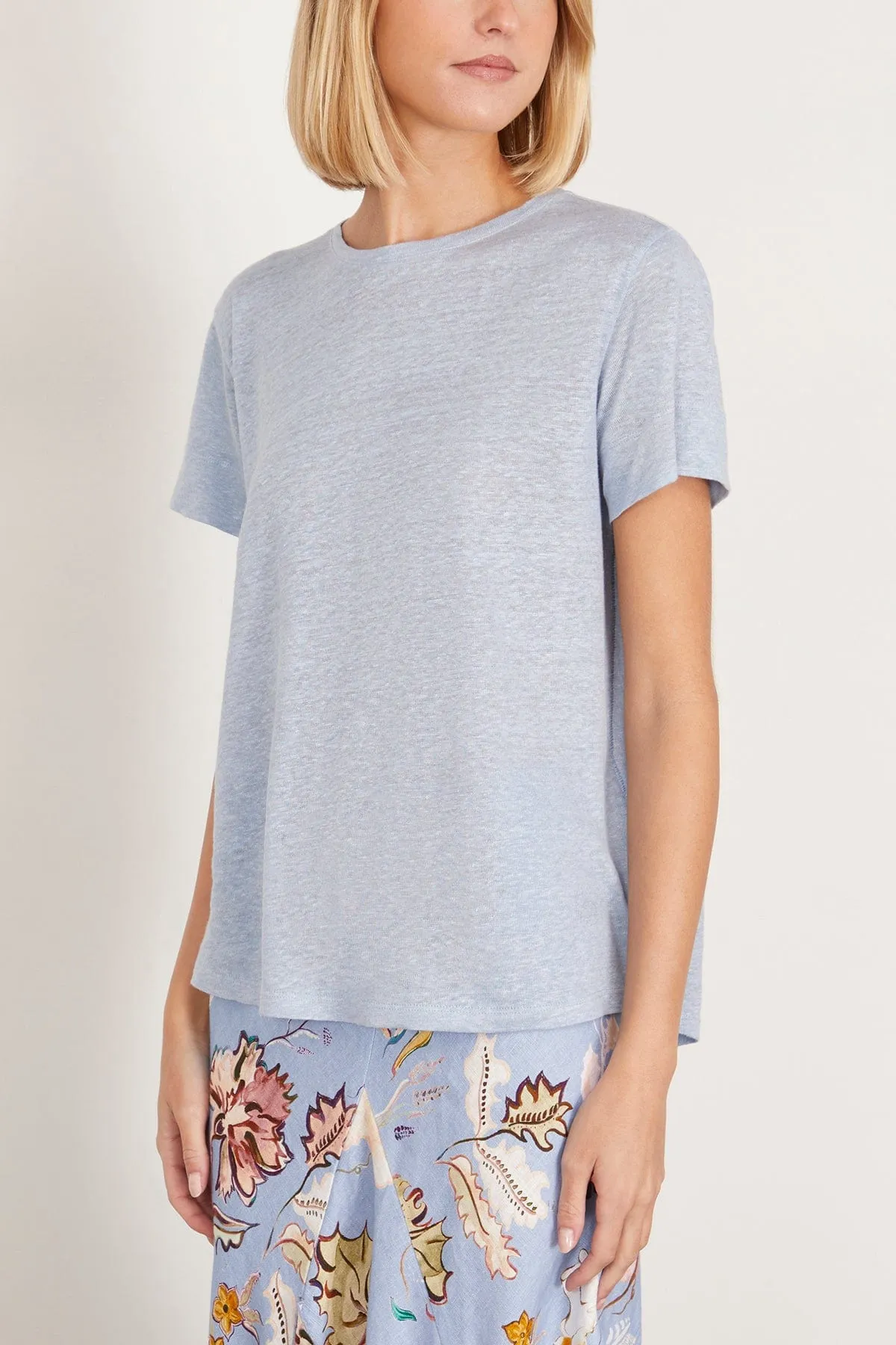 Natural Ease Shirt in Powder Blue II