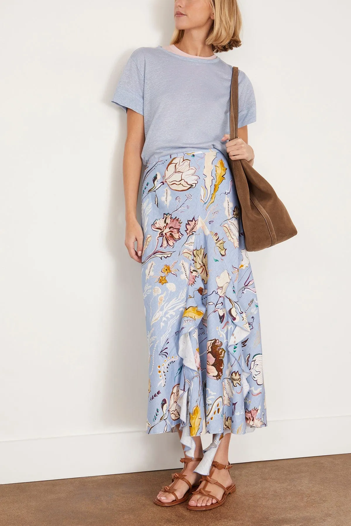 Natural Ease Shirt in Powder Blue II