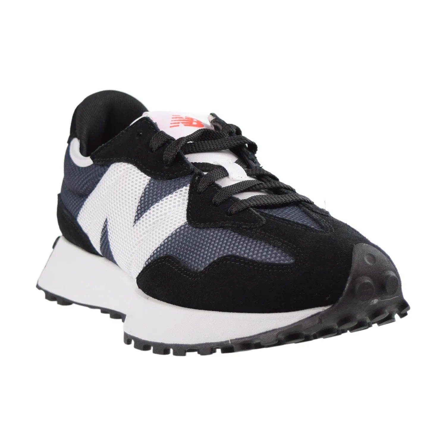 New Balance 327 Men's Shoes Black-White