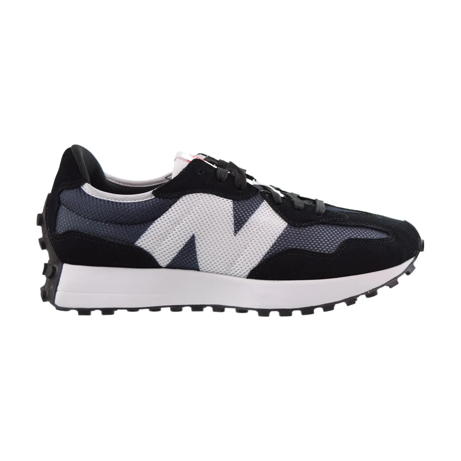 New Balance 327 Men's Shoes Black-White