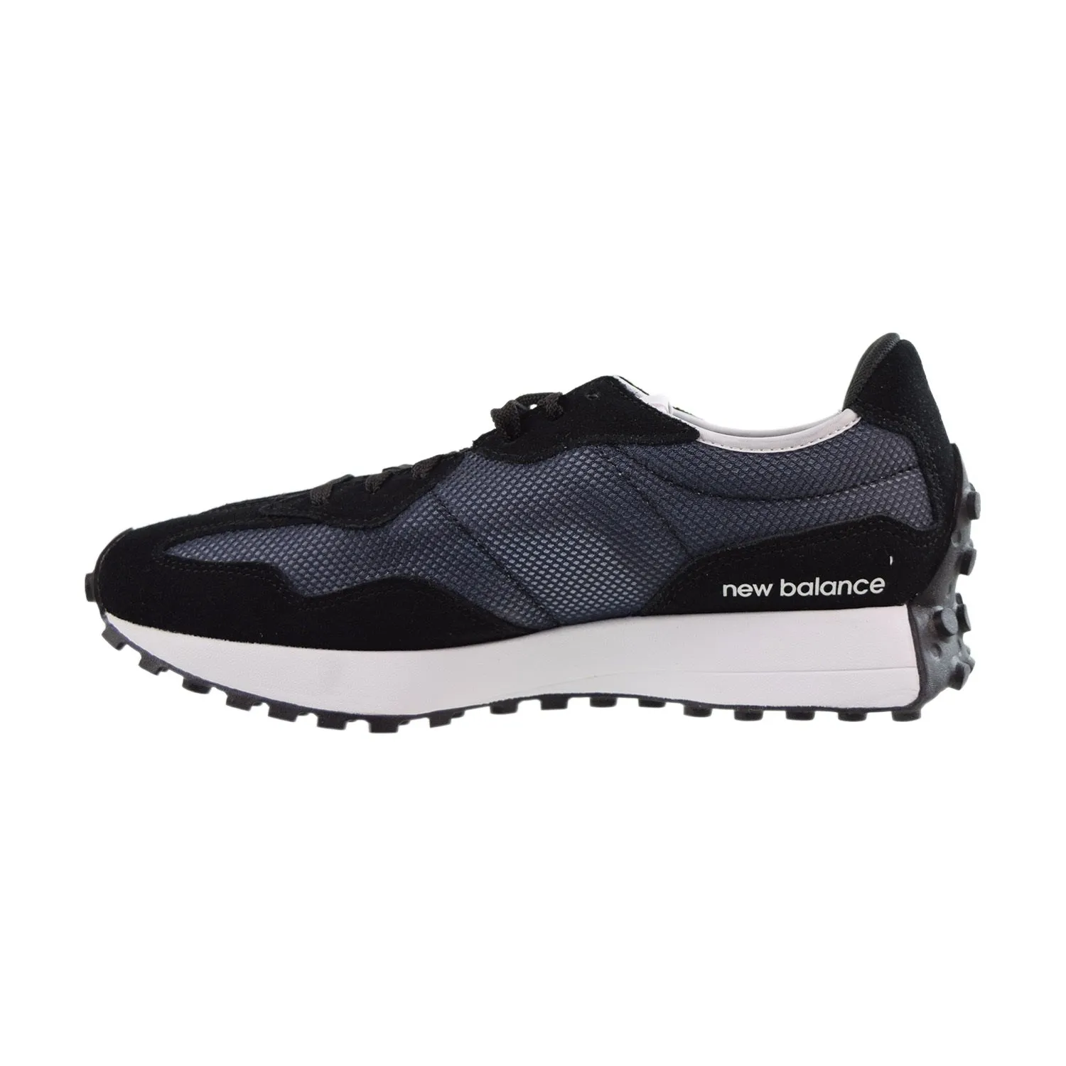 New Balance 327 Men's Shoes Black-White
