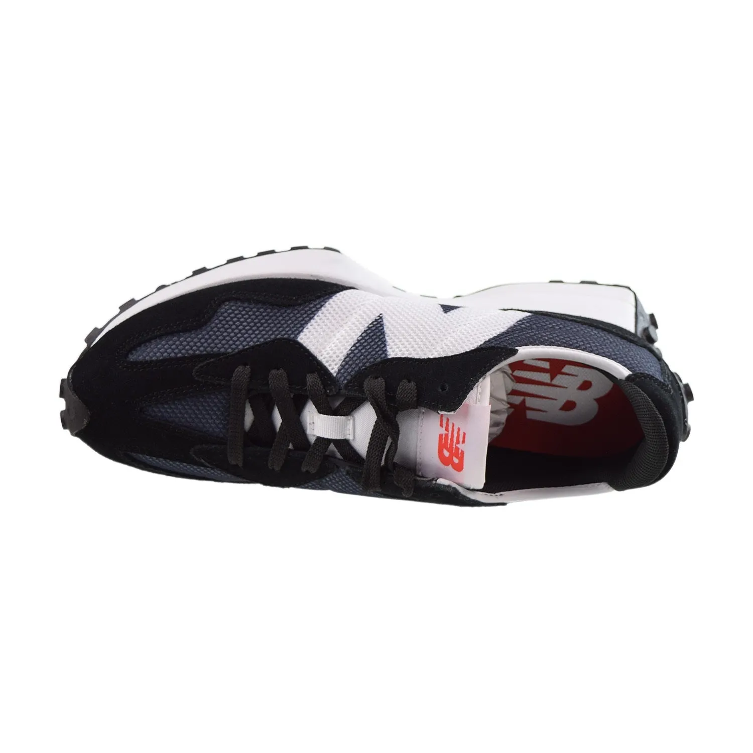 New Balance 327 Men's Shoes Black-White