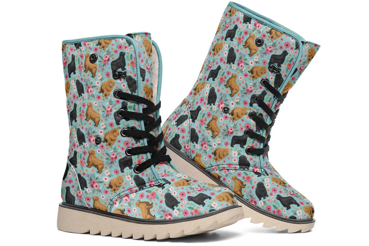 Newfoundland Flower Polar Vibe Boots