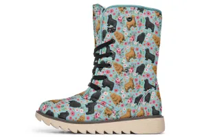 Newfoundland Flower Polar Vibe Boots