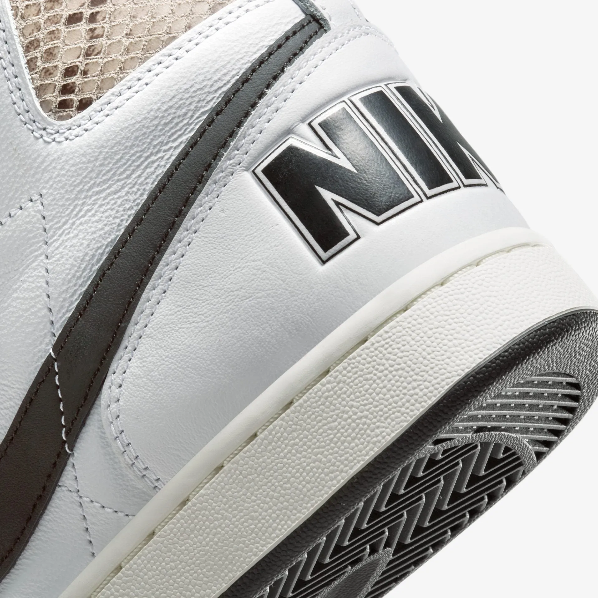 Nike | TERMINATOR HIGH  { WHITE/BLACK-SAIL-COCOA