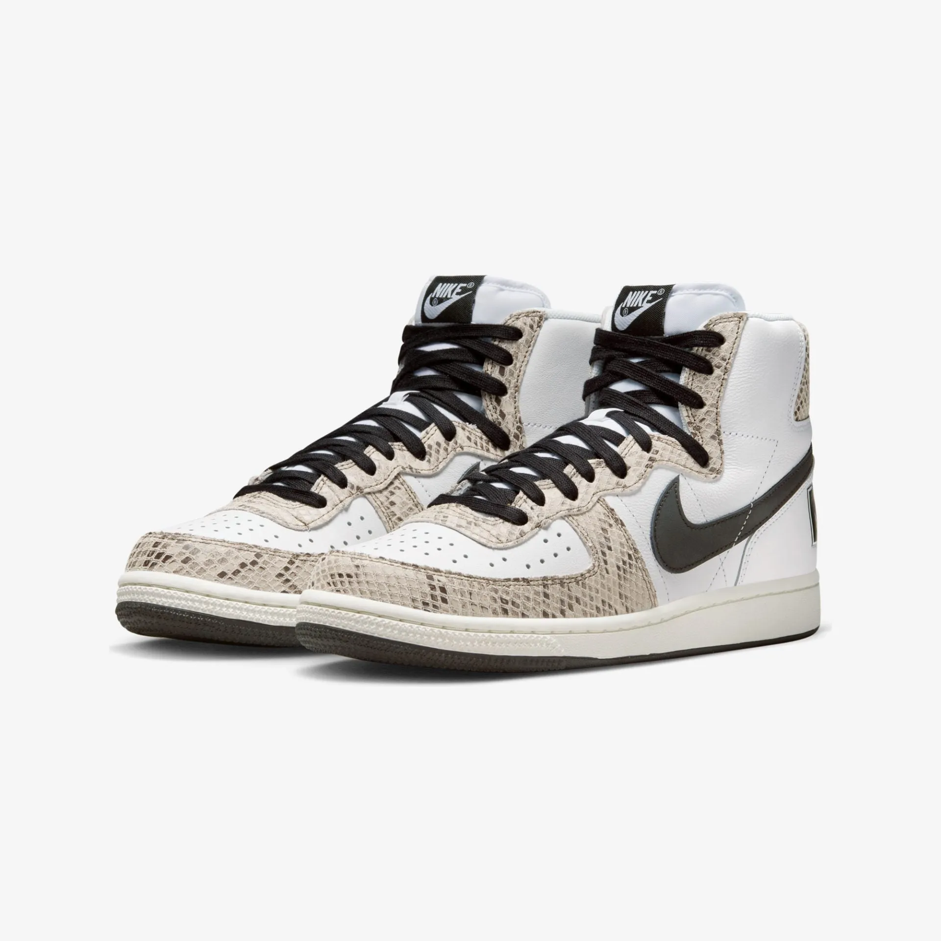 Nike | TERMINATOR HIGH  { WHITE/BLACK-SAIL-COCOA