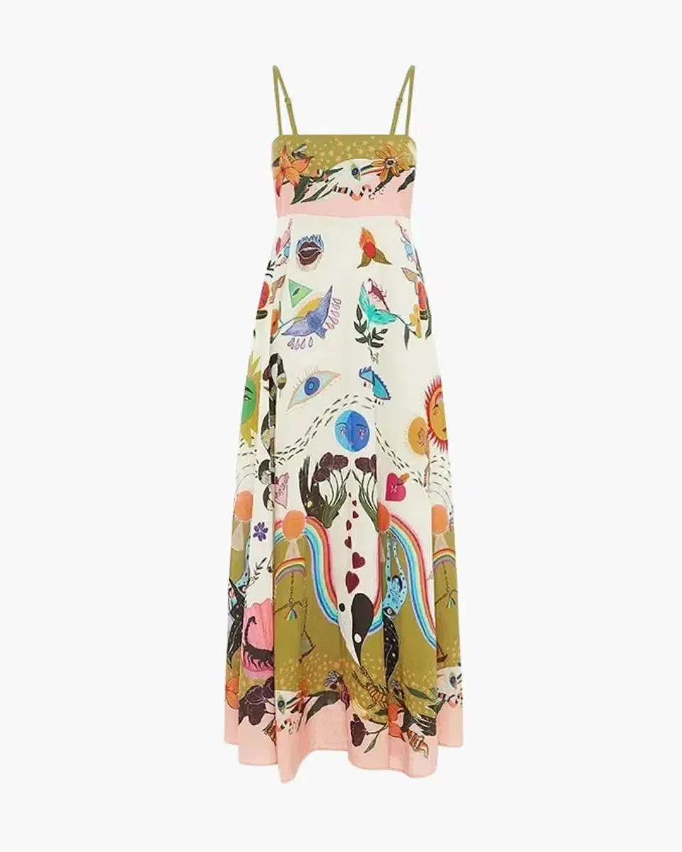 Ombretta – Fun print – Cami dress