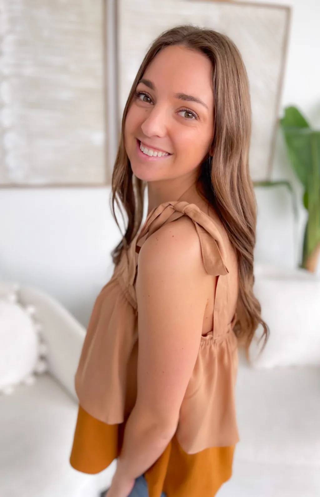 Piper Ruffle Tank Top