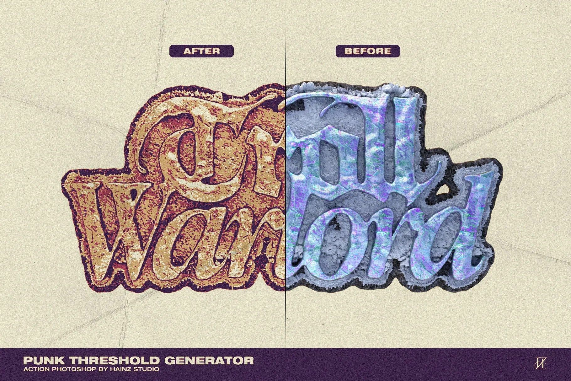 Punk Threshold Generator - Photoshop Action   Gradient Maps