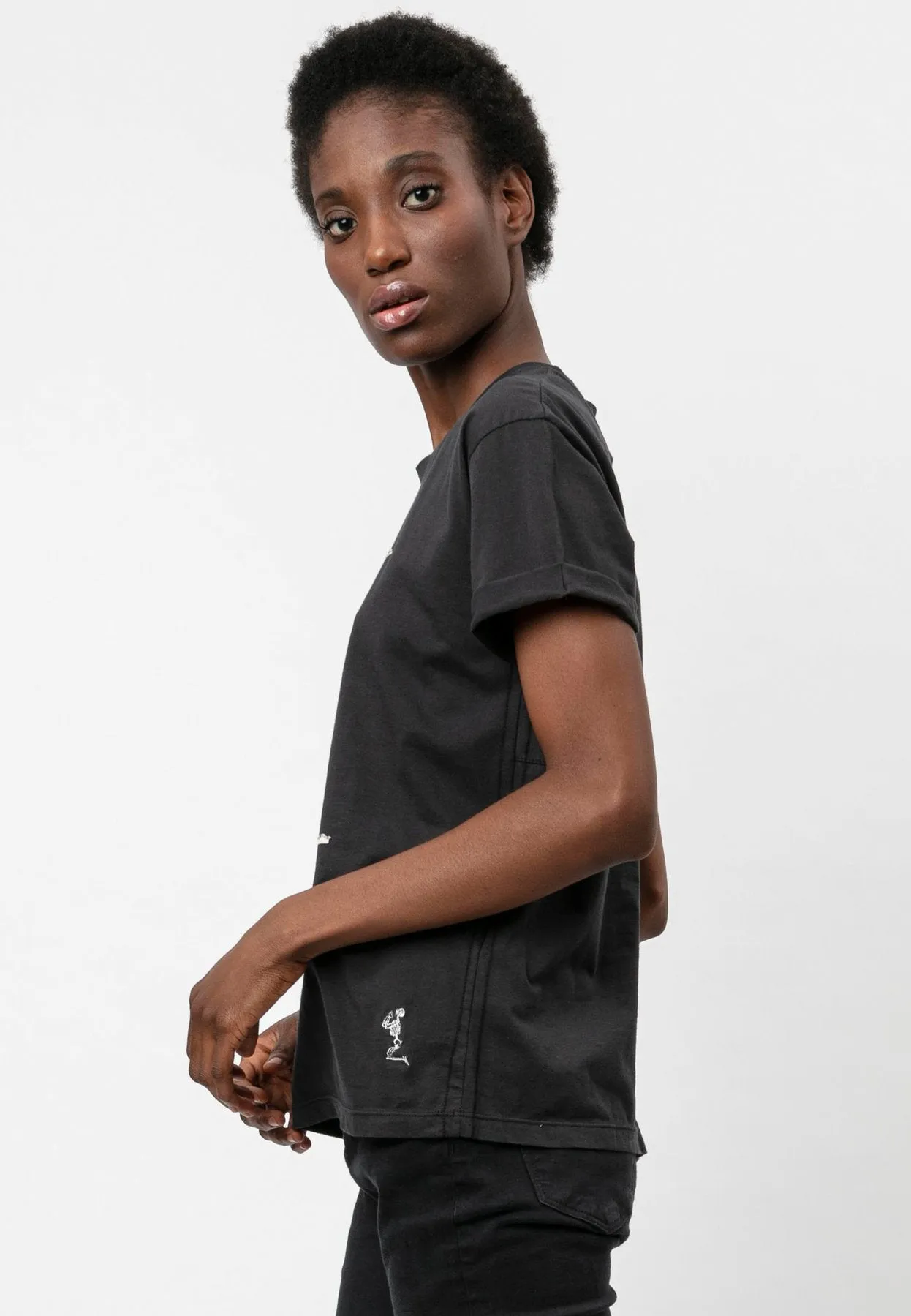 Religion Follow Your Heart Tee Washed Black