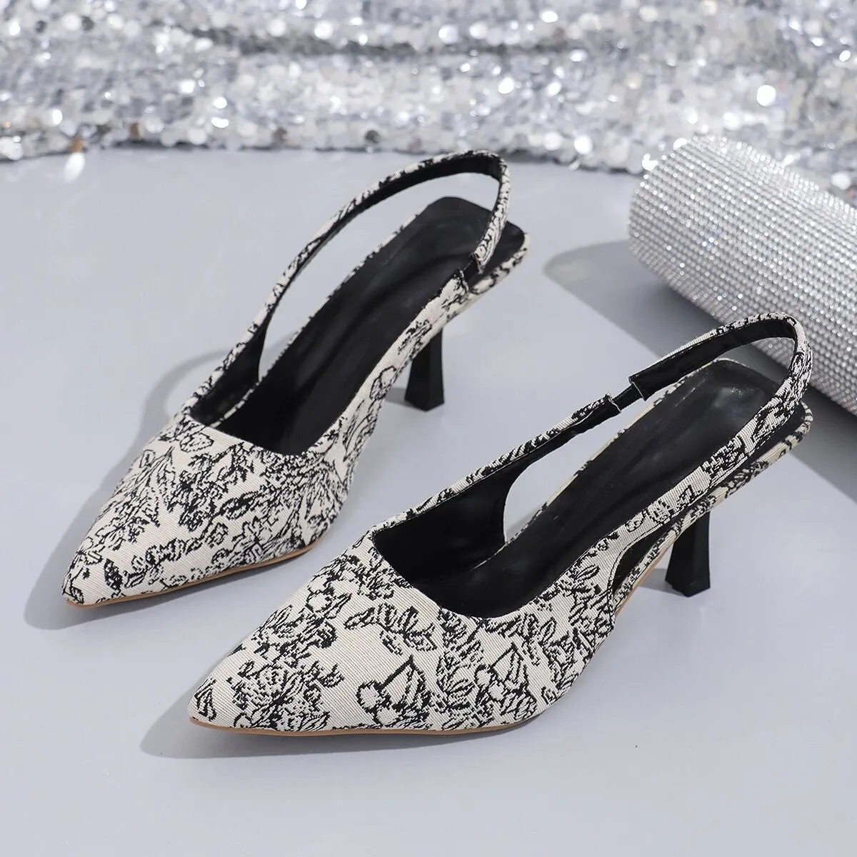 Rylee Floral Heels