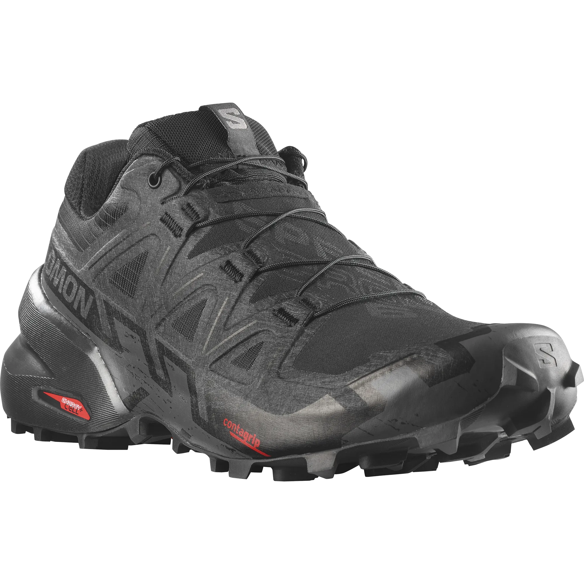 Salomon Speedcross 6 Womens Trail Runners - Black