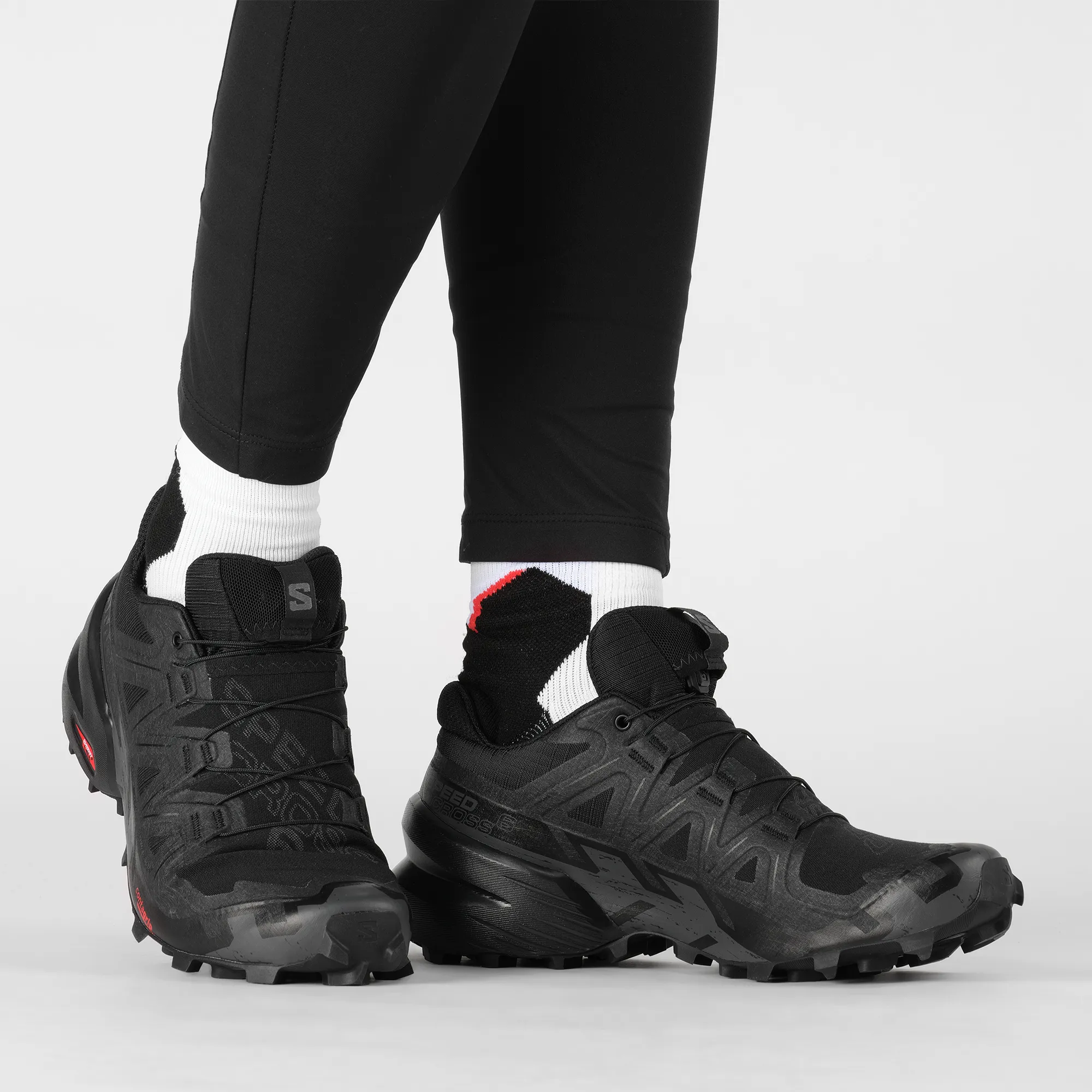 Salomon Speedcross 6 Womens Trail Runners - Black