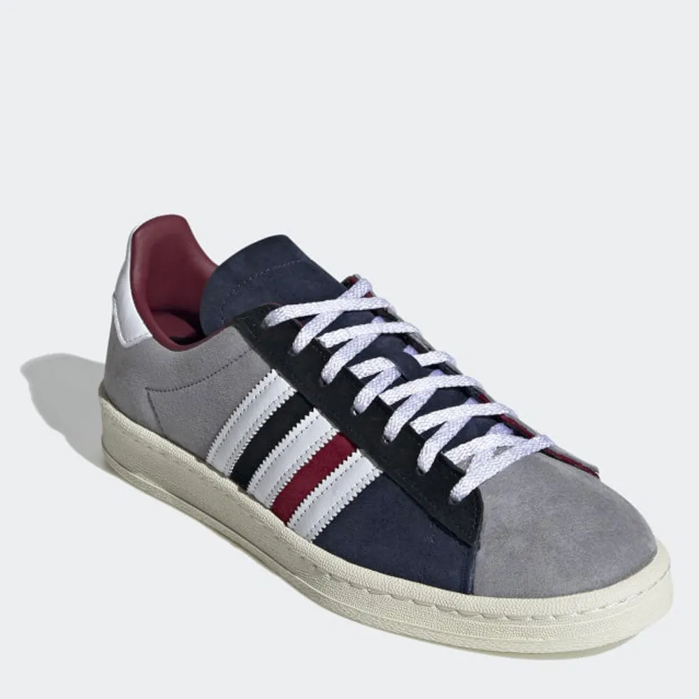 Scarpe Uomo ADIDAS Sneakers linea Campus 80s colore Burgundy White e Navy