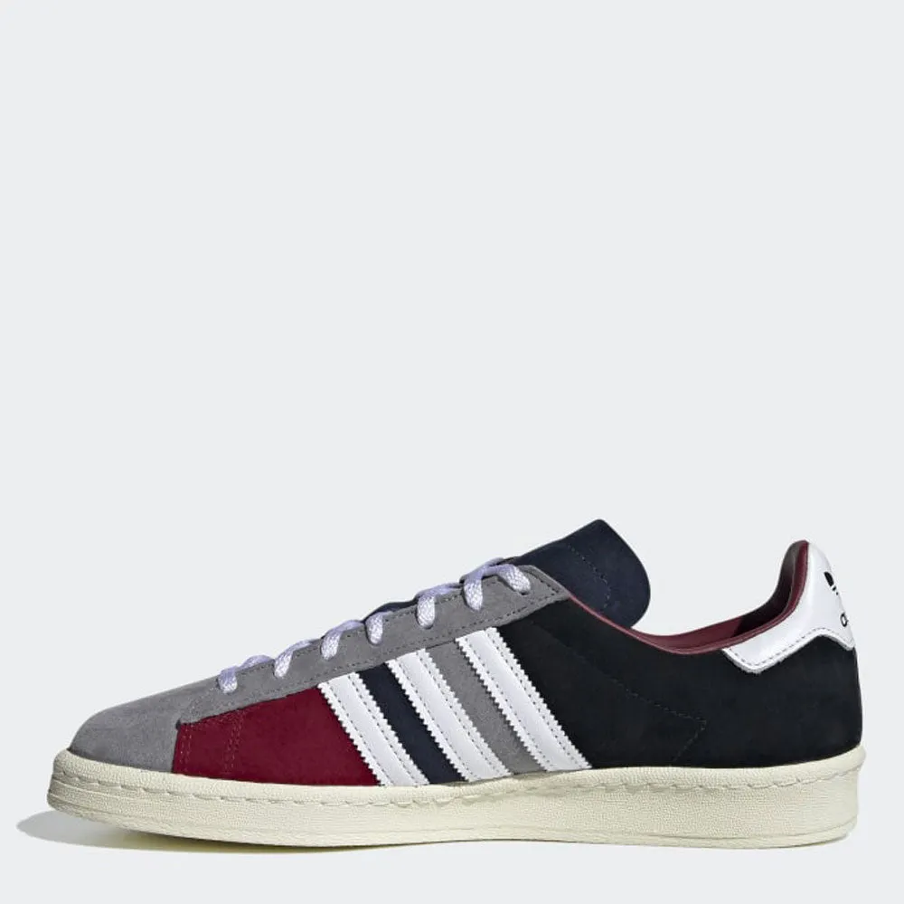 Scarpe Uomo ADIDAS Sneakers linea Campus 80s colore Burgundy White e Navy