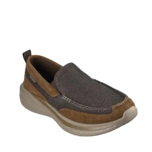 Skechers Mens Slade Muson Brown Slip on Trainer