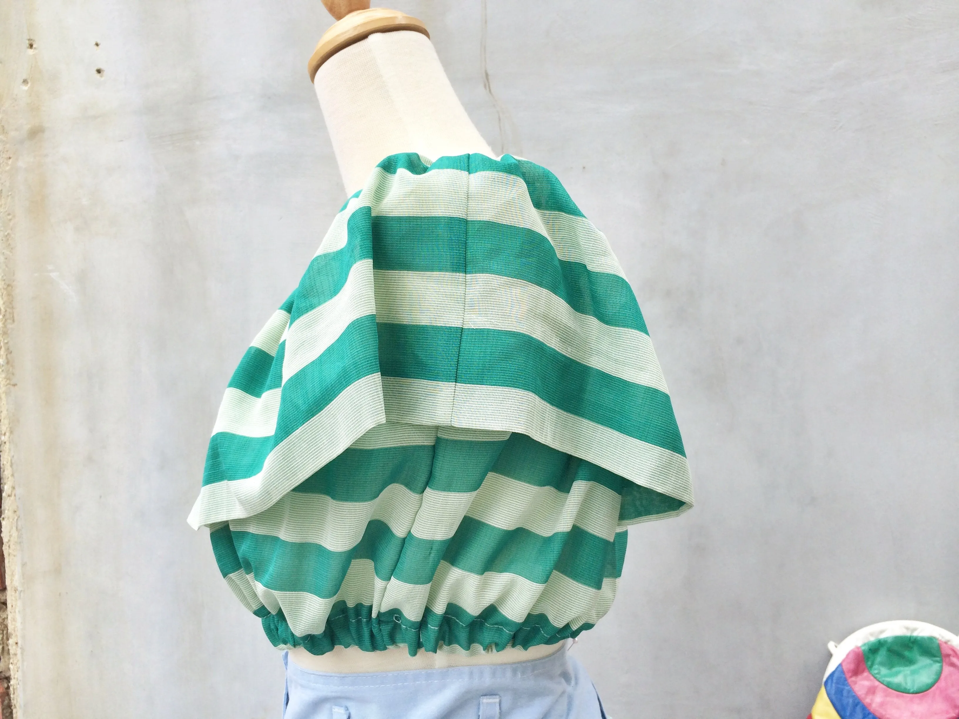 Spring Fling | Retro 60s sexy cropped swing top