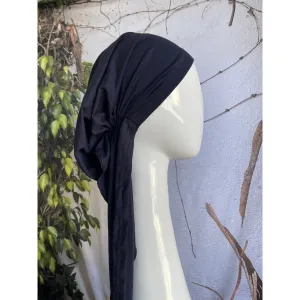 Stretchy Pretied Tichel - Navy