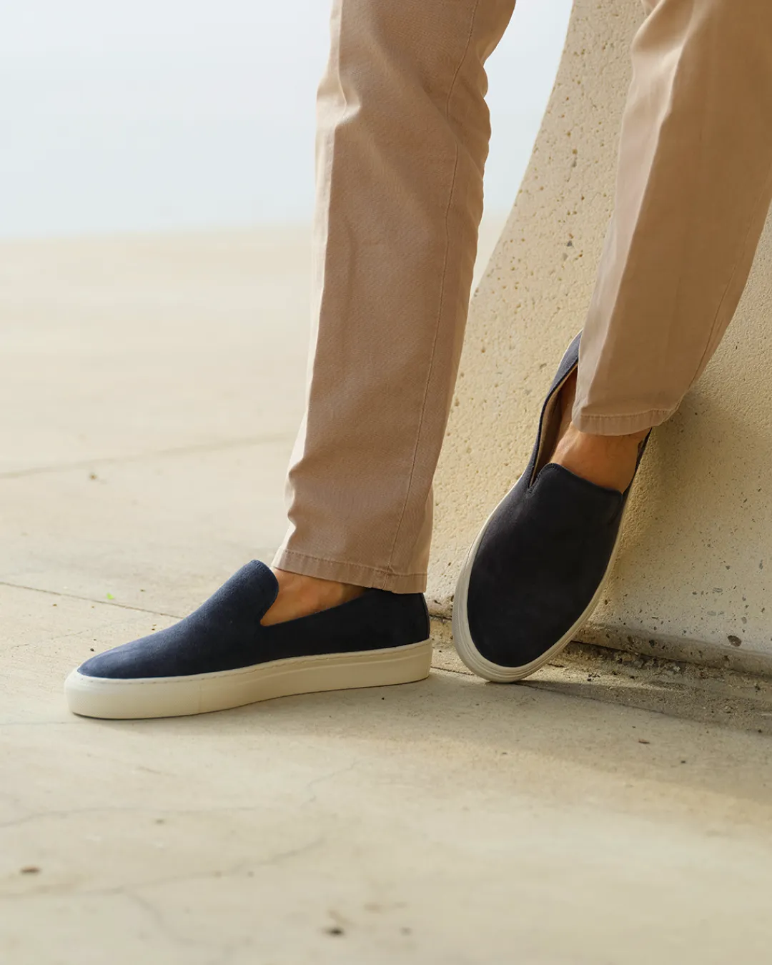Suede Slip-On - K15SP - Hamptons Patriot Blue