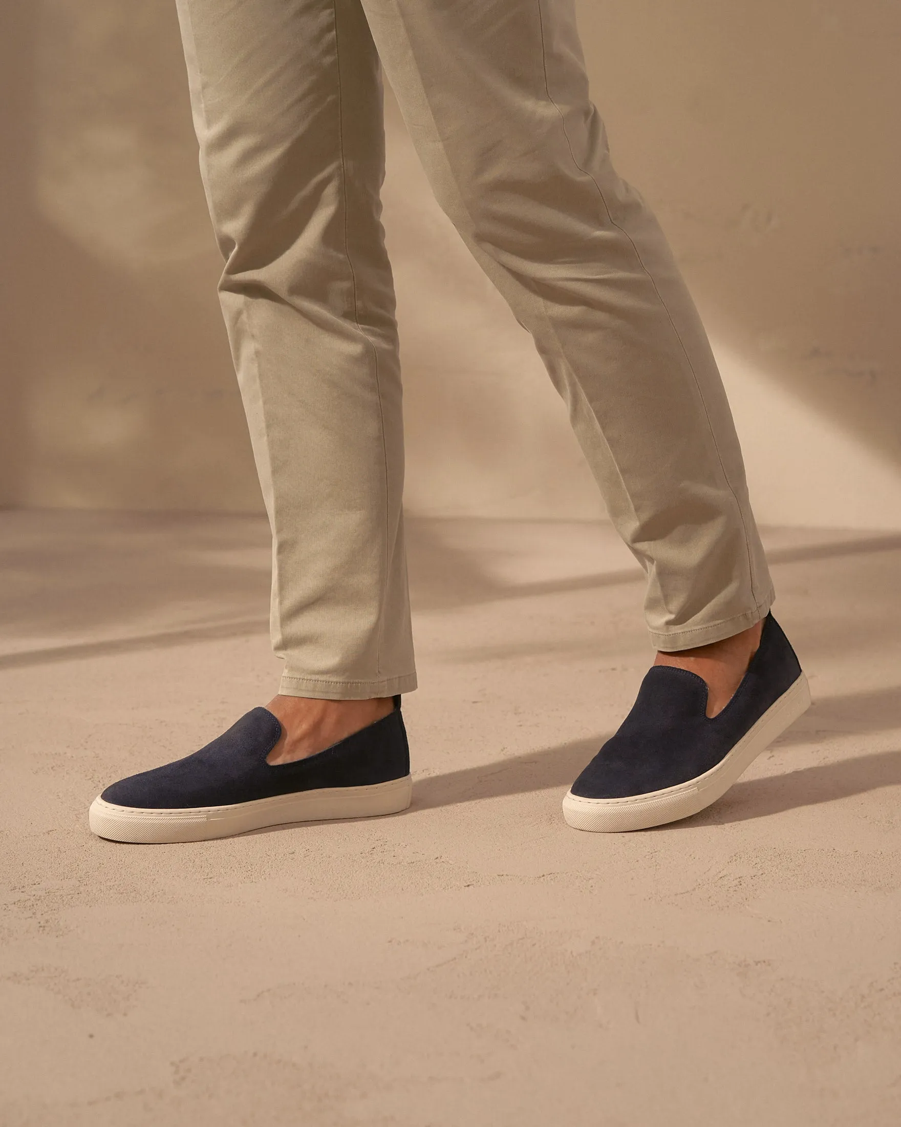 Suede Slip-On - K15SP - Hamptons Patriot Blue