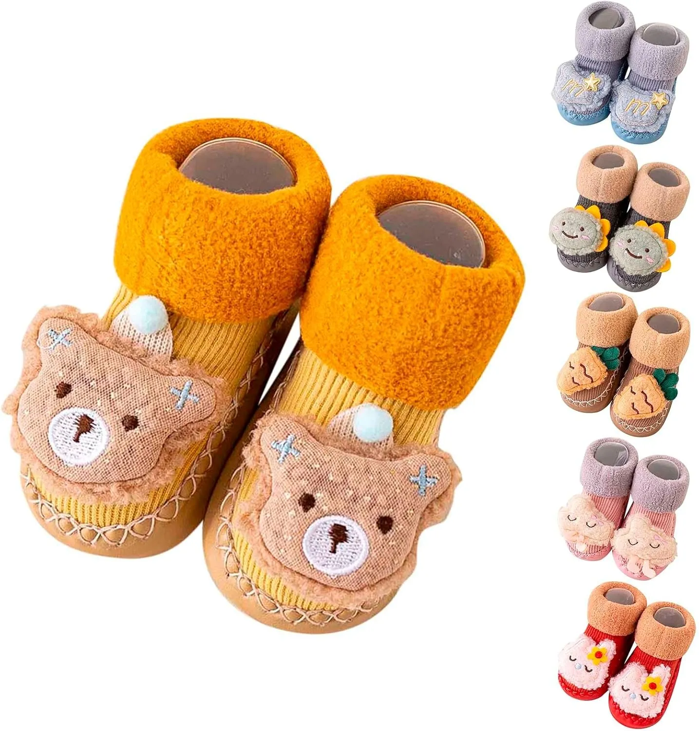 Toddler School Shoes Autumn and Winter Comfortable Baby Toddler Shoes Cute Cartoon Pattern Infant First Shoes