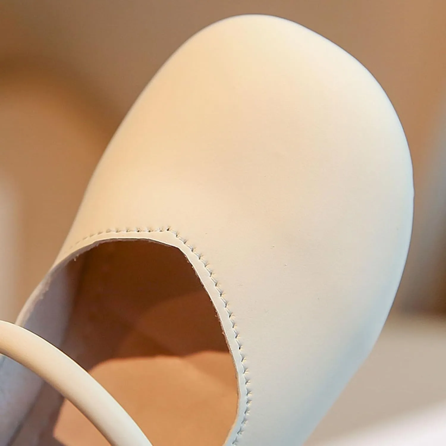 Toddler Wedding Shoes Flower Girl Mary Jane Shoes Square Toe Ballet Flat for Girls Slip On Flat for Tea Party Dresses