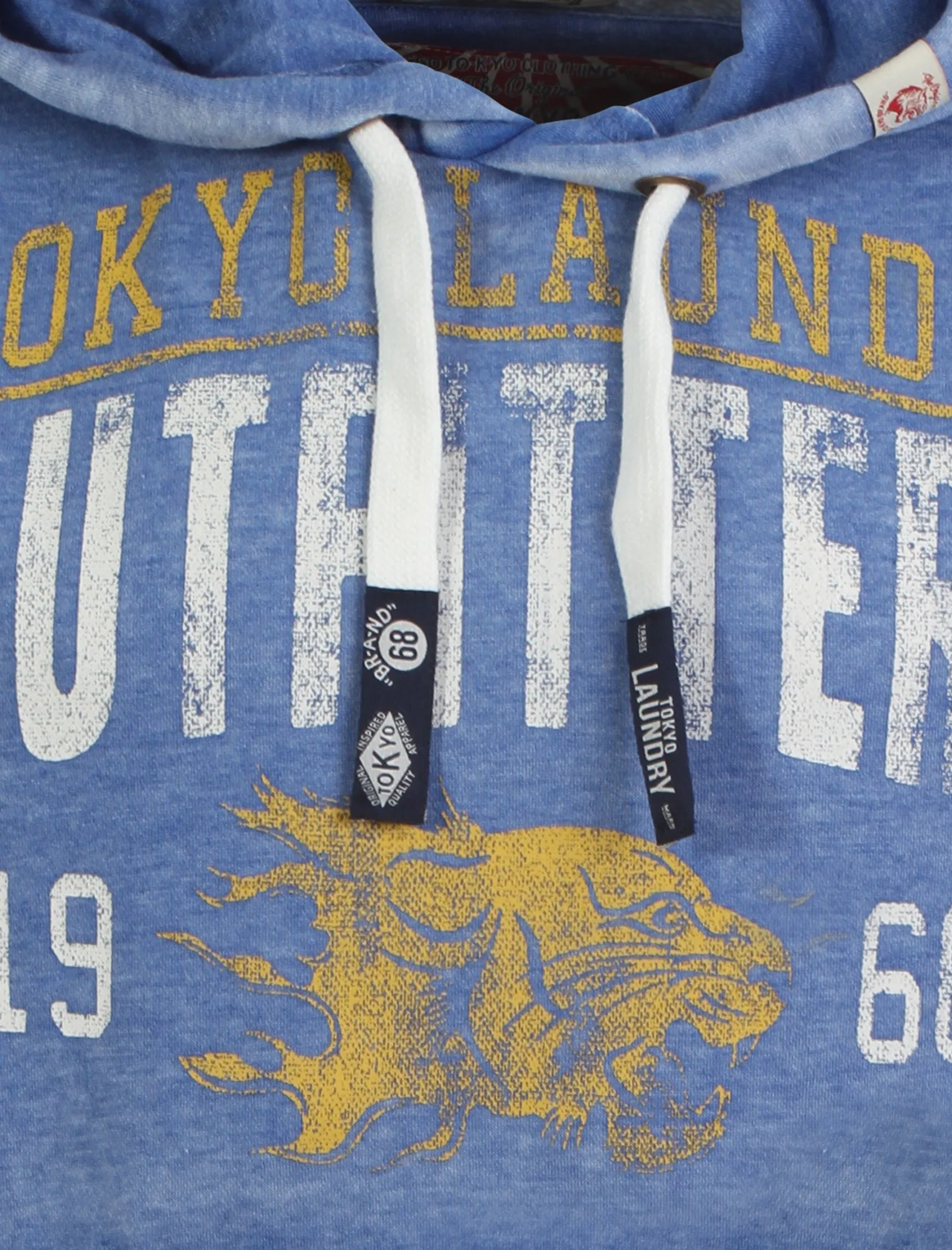 Tokyo Laundry Maine blue hoodie